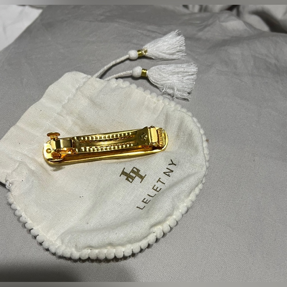 Lelet NY Mini Bar Barrette with LELET POUCH - Picture 2 of 10